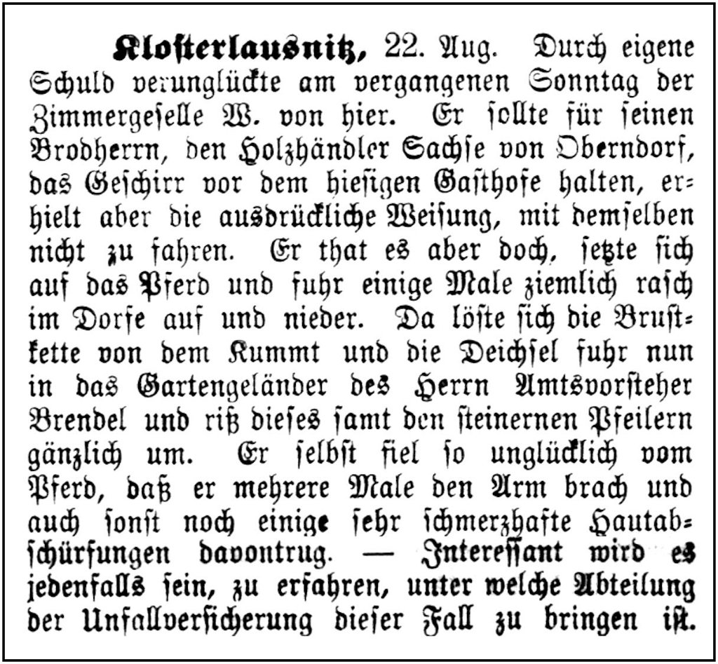 1889-08-22 Kl Fuhrwerksunfall